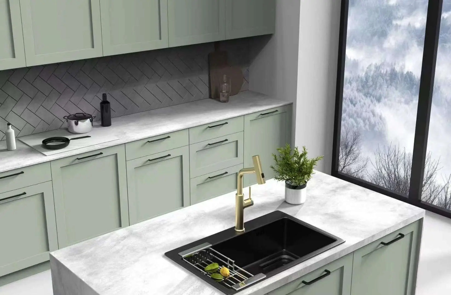 The Gold Versa Faucet The Black Markit