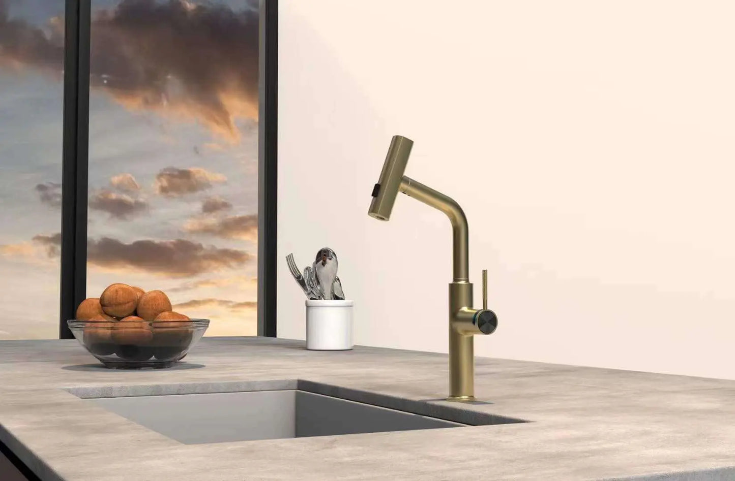 The Gold Versa Faucet The Black Markit